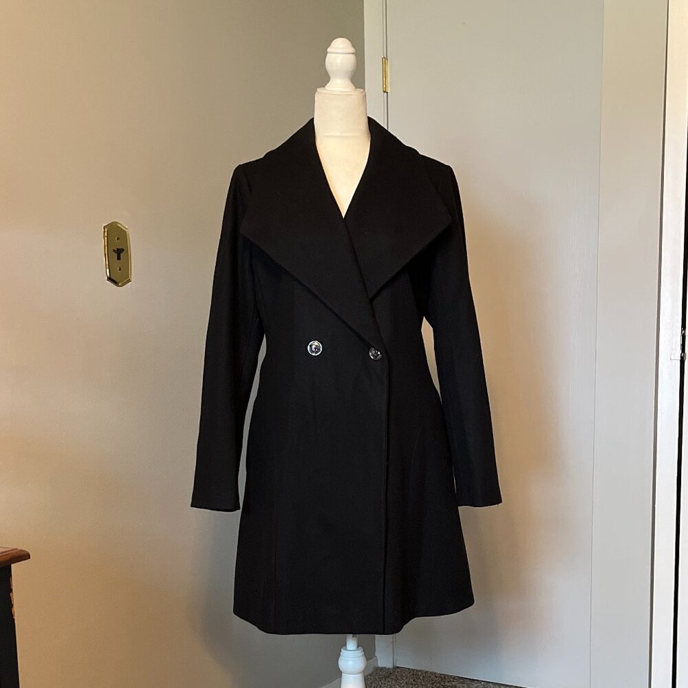 Black Wool Coat - Michael Kors